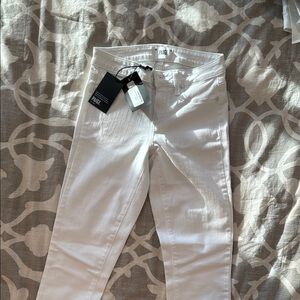 PAIGE Bright White Denim Pants